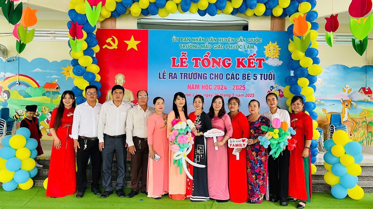 TRƯỜNG MG PHƯỚC LÂM TỔ CHỨC LỄ TỔNG KẾT NĂM HỌC 2024-2025